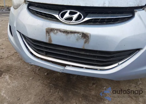 2013 Hyundai Elantra Gls/Limited из США, поврежденный, VIN KMHDH4AE4DU495390